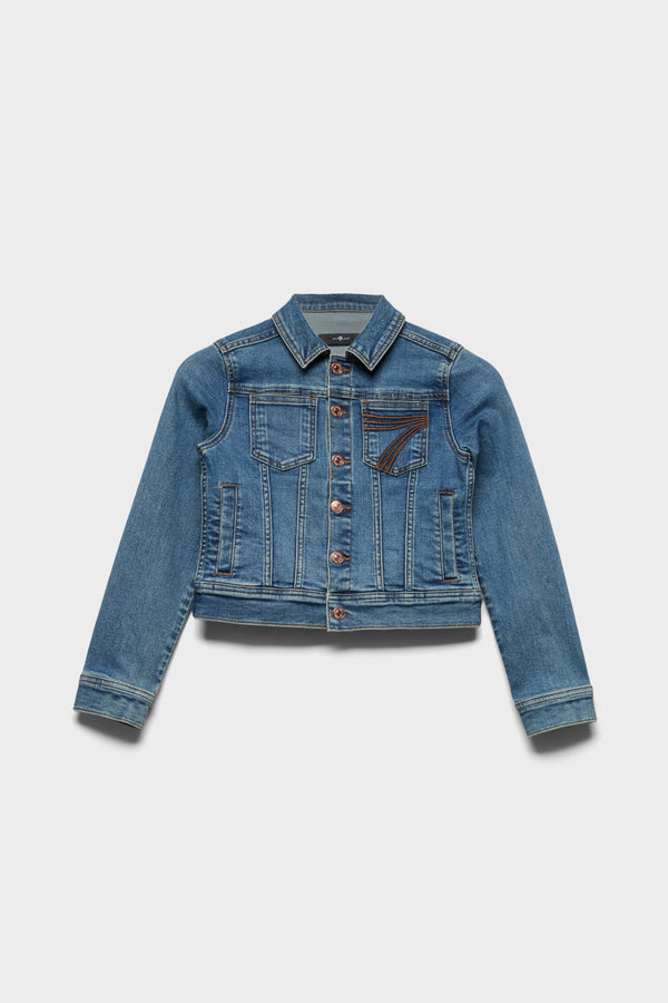 GIRLS MINI ADI TRUCKER in Luxe Vintage