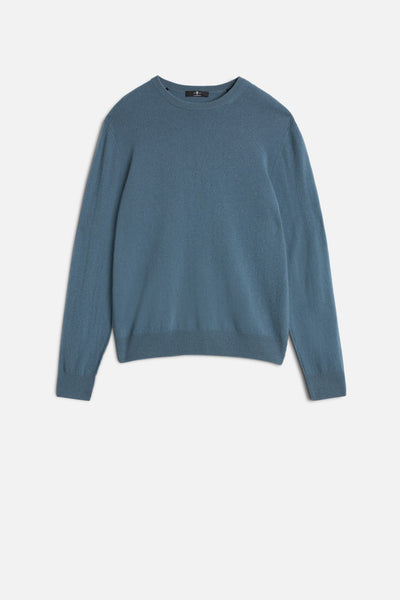 Cashmere Crewneck Sweater In Titan