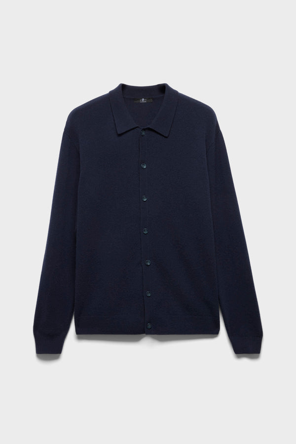 BUTTON POLO in Cashmere