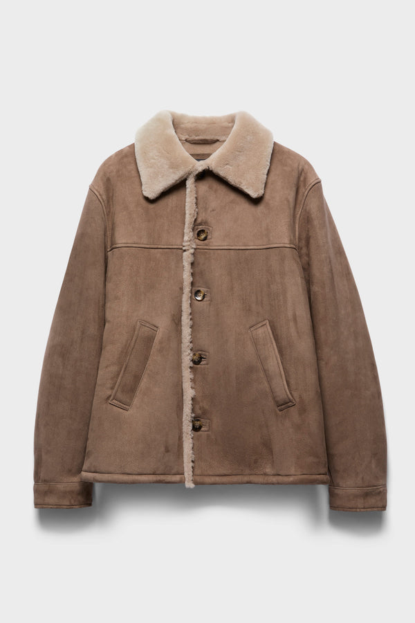 CABAN JACKET in Leather