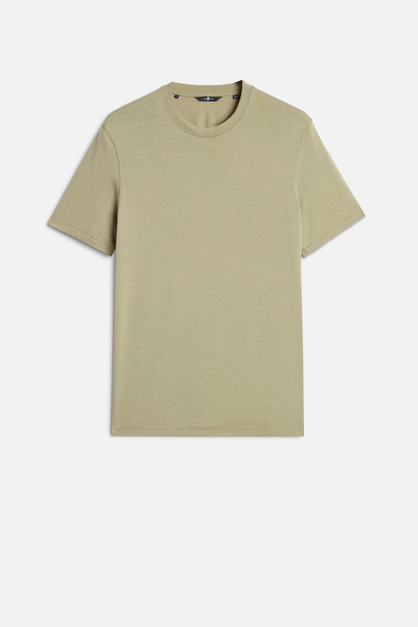 CREWNECK TEE in Lyocell