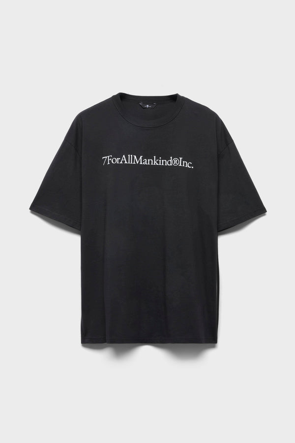 CREWNECK SHORT SLEEVE TEE in Cotton