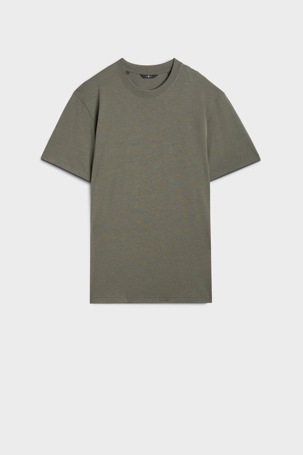 CREWNECK TEE in Lyocell