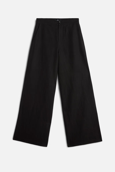 Classic Linen Pant in Black