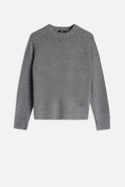 Cashmere Relaxed Sweater in Dark Grey