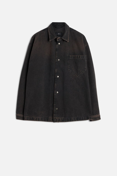 MANKIND Overshirt In Roots