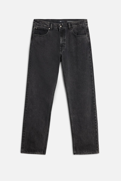 Modern Straight in Caviar