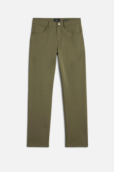 Luxe Performance Knit The Straight In Army