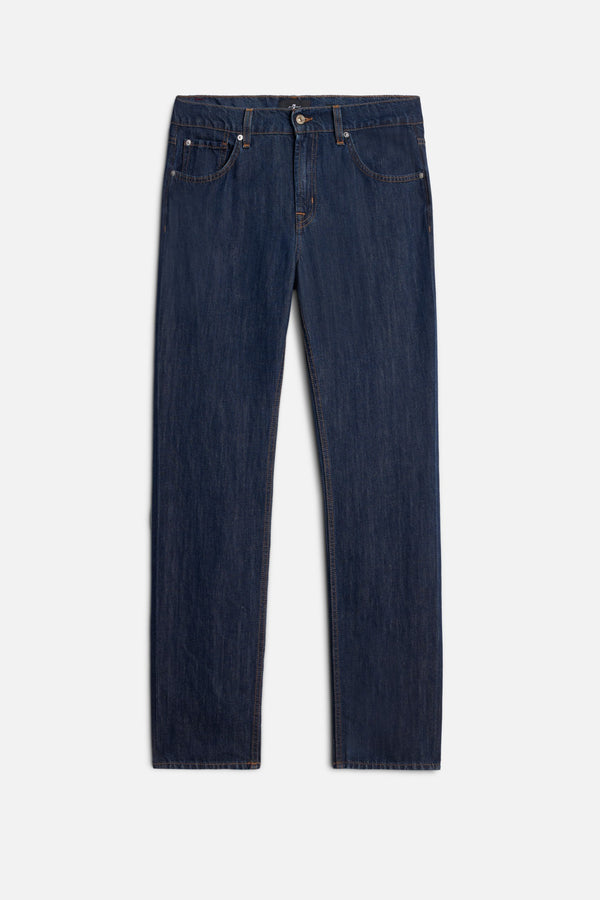 THE STRAIGHT in Indigo Linen