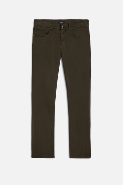 Luxe Performance Sateen The Straight In Dark Olive