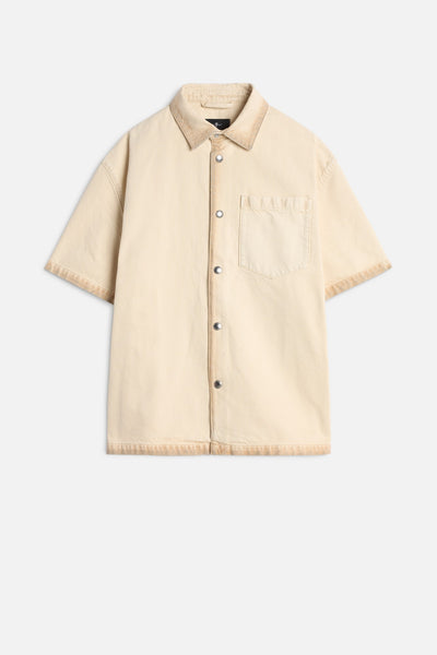 Denim Camp Shirt in Freehand