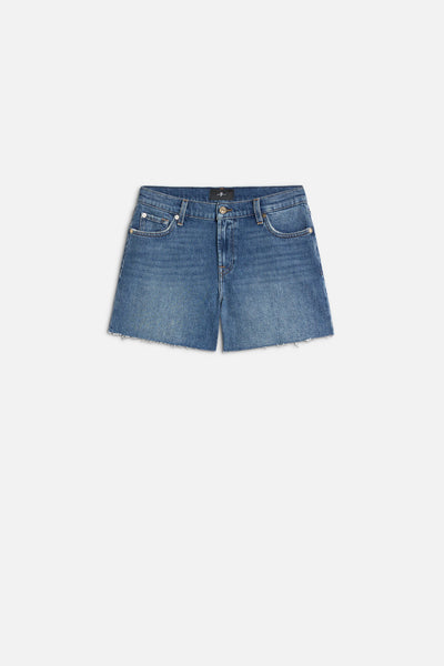 MANKIND Cutoff Denim Short in Explorer