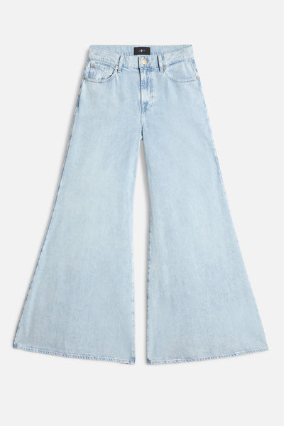 Willow Palazzo Wide Leg in Clean Slate