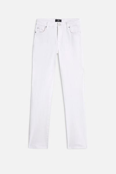Slim Illusion Kimmie Straight in Luxe White