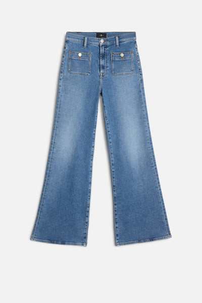 TAILORLESS PATCH POCKET MODERN DOJO in Luxe Vintage Oceanstone