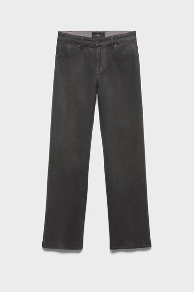 CALIE STRAIGHT in Coated Denim Grey
