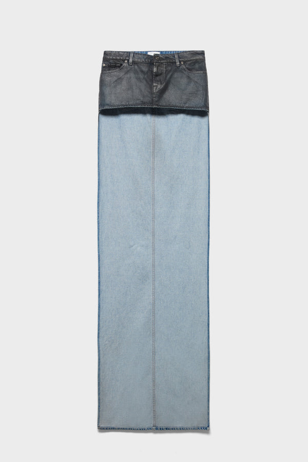 ASYMMETRIC MINI SKIRT