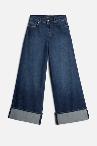 MANKIND Marie Cuffed Wide Leg in Radar