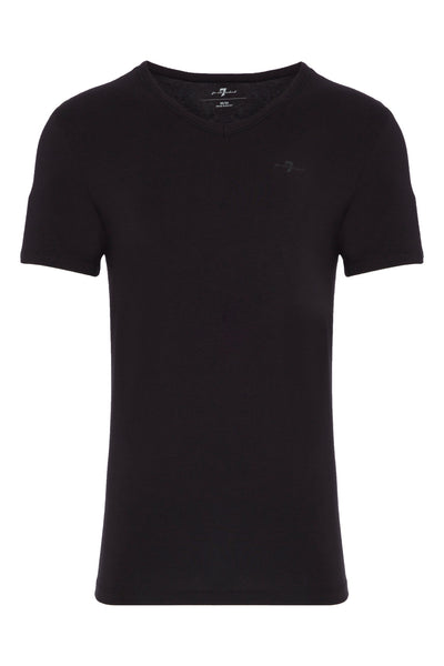 V-Neck Tee 2 Pack in Black